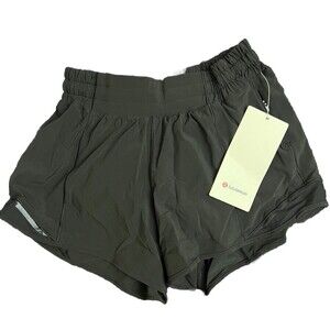 Lululemon Hotty Hot Low-Rise Lined Short 4" in Black - Women’s Size 4 New